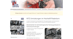 Desktop Screenshot of naumann-hightec.de
